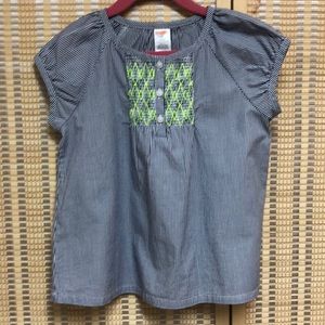Sweet pinstriped Gymboree top